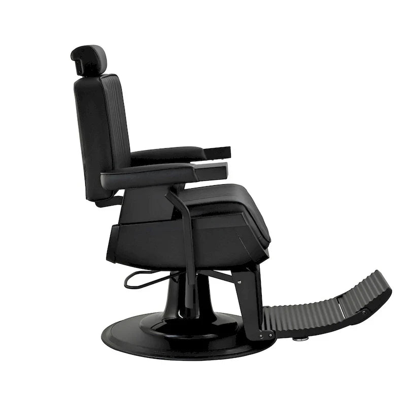 JAXSON Heavy Duty Barber Chair Reclining Hydraulic Barbershop Chair, Black Frame - image 2