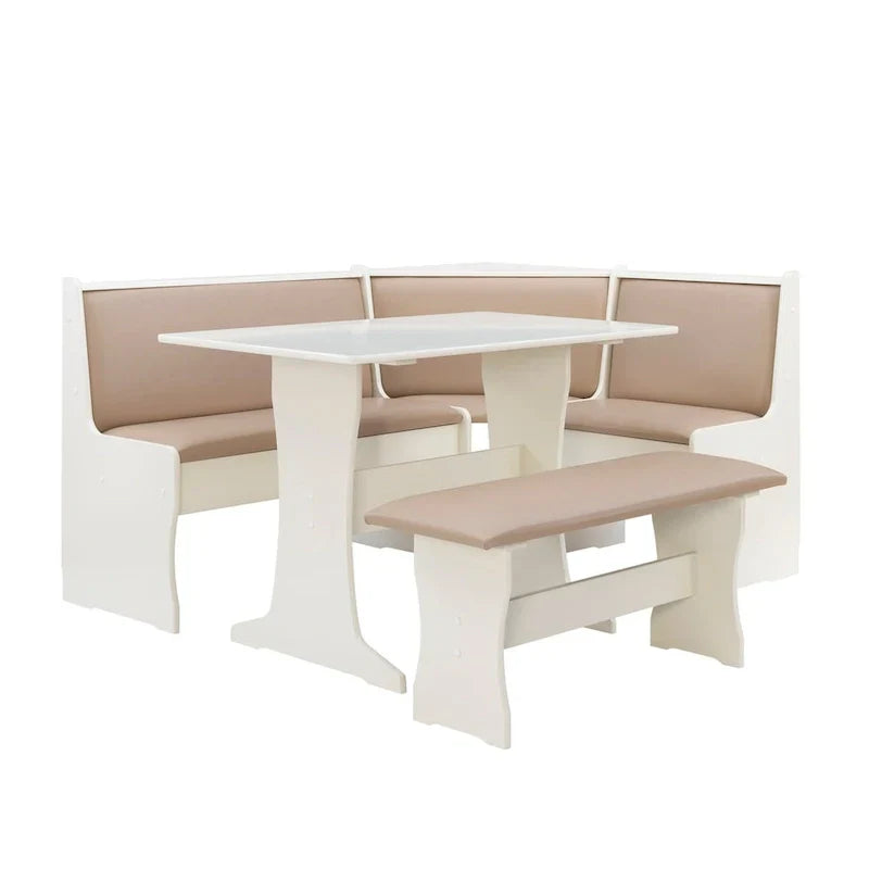 Sedley Farmhouse Nook Dining Set with Storage - image 19