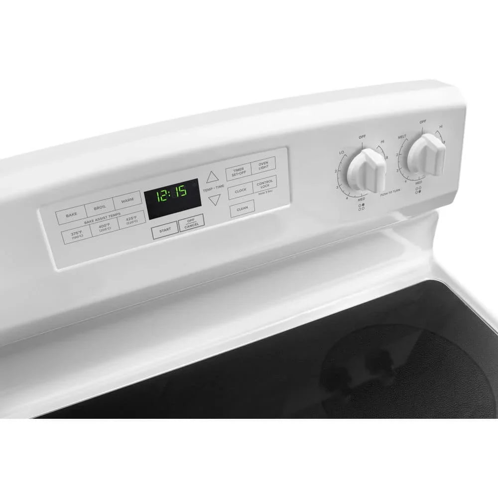 Amana AER6603SFW 4.8 Cu. Ft. White Freestanding Electric Range - image 5