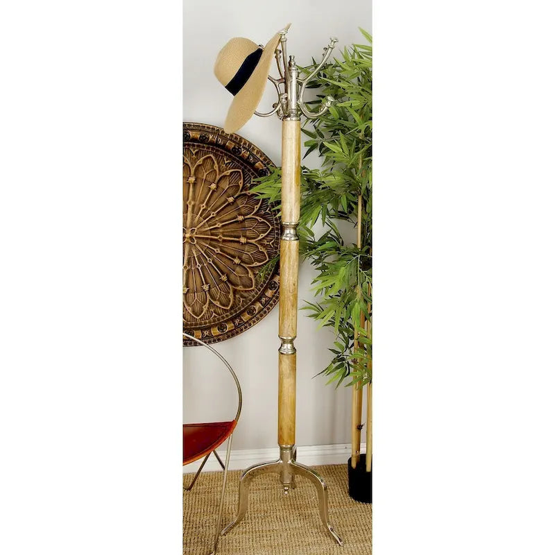 Roche River Decor Aluminum Coat Rack - Available in Silver or Gold - image 3