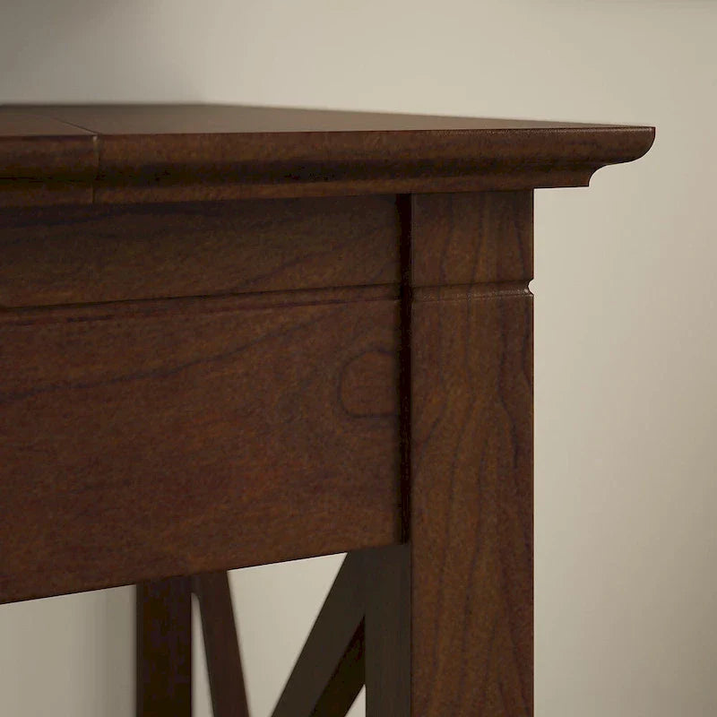 Bush Furniture Key West 60-Inch L-Shaped Desk with Rolling File Cabinet - image 7
