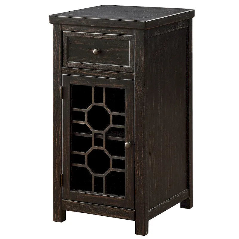 Emma 18-Inch Transitional Solid Wood Side Table with 1 Drawer by Furniture of America - image 10