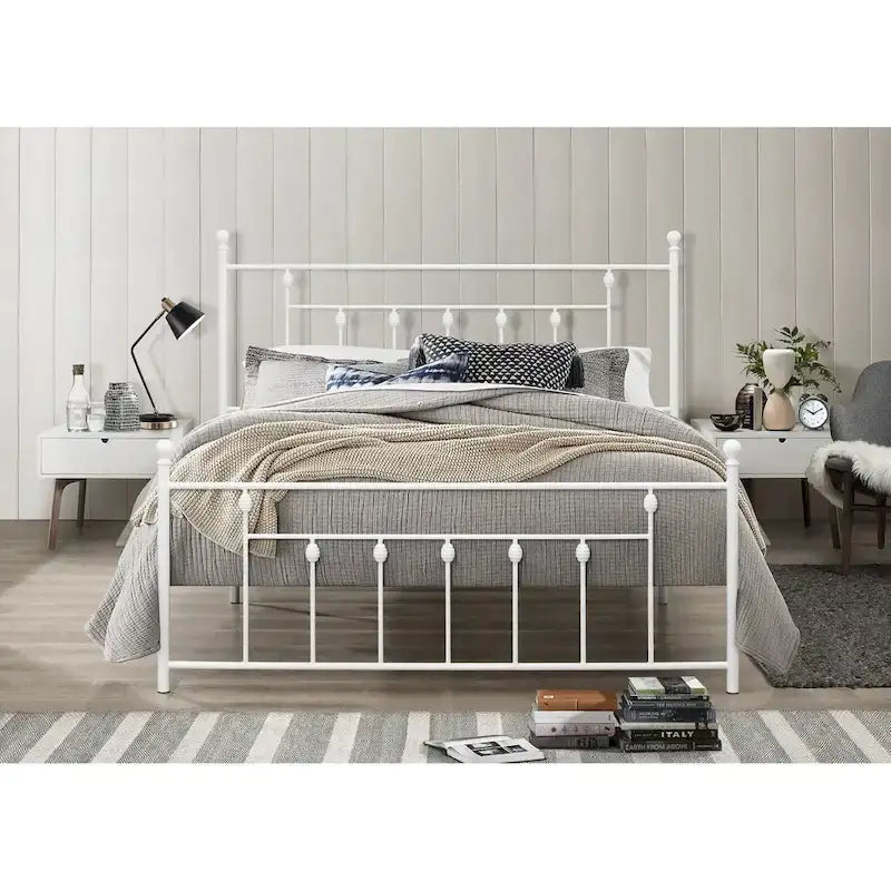 Melia Metal Bed Frame with Platform Design - image 5