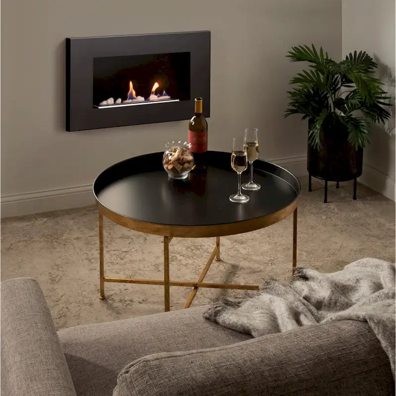 Kate and Laurel Celia 28.25-Inch Round Metal Coffee Table - image 23