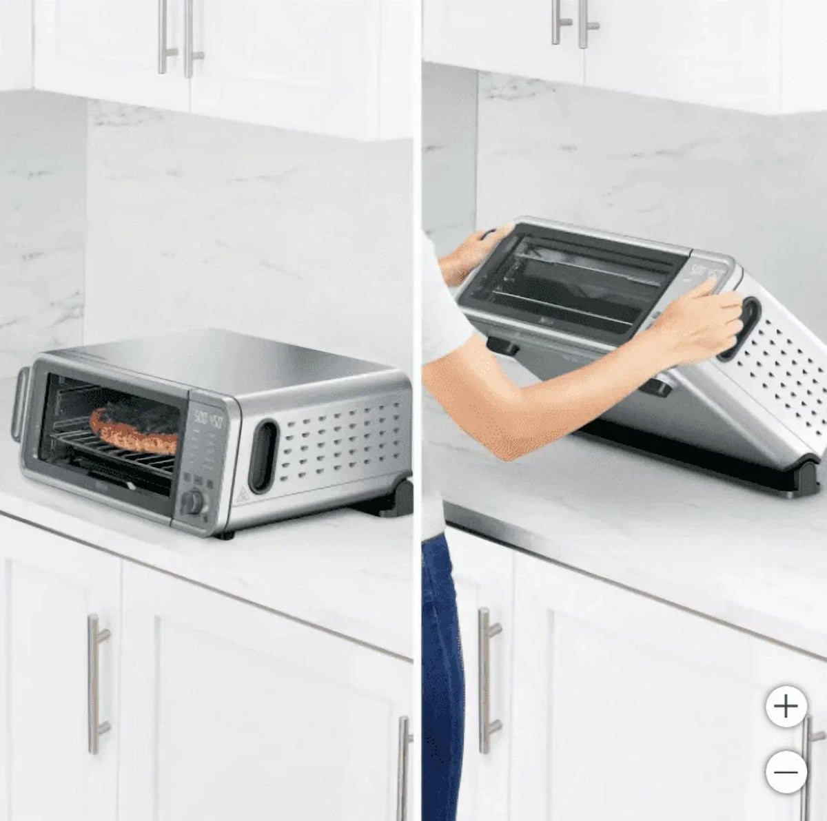 New Ninja Flip 10-in-1 Toaster Oven & Air Fryer with Added Broil Rack - image 5