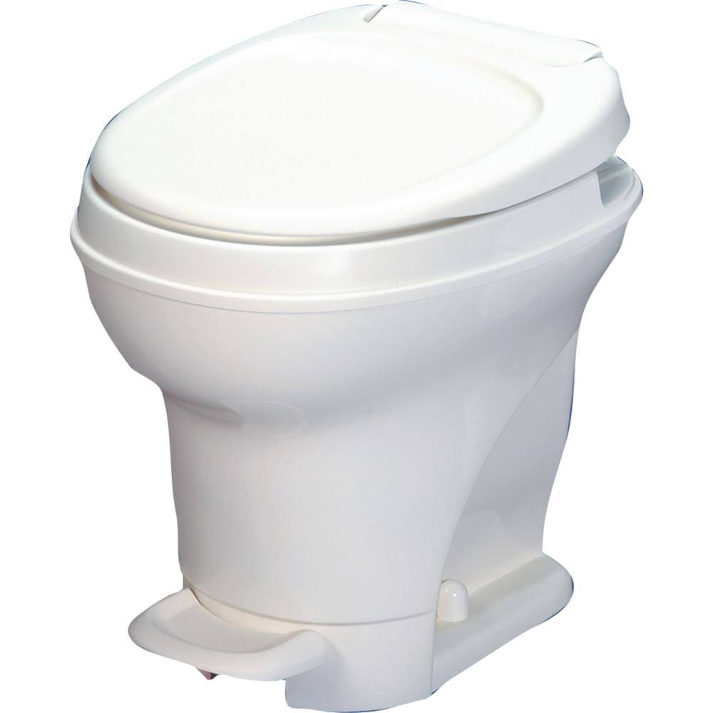 Aqua-Magic V RV Toilet Pedal Flush High Profile White Thetford 31671(White) - image 1