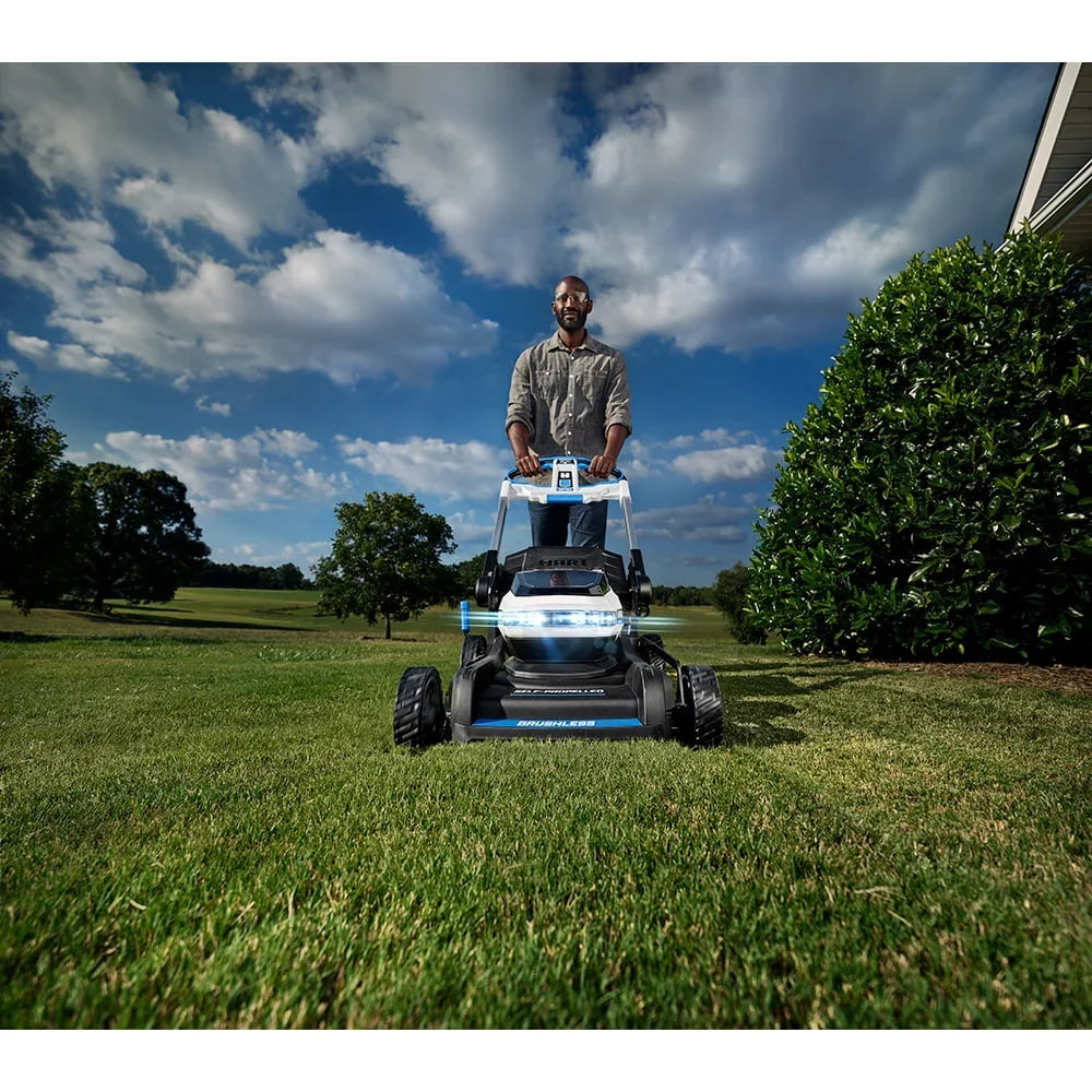 HART 40-Volt 21-inch Supercharge 3-in-1 Self-Propelled Mower Kit, (2) 6.0Ah Lithium-Ion Batteries - image 5