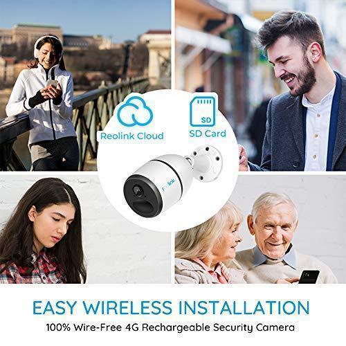 3G/4G LTE Outdoor Solar-Powered Celluar Security Camera, Wirefree Rechargeable Battery Camera System - image 2