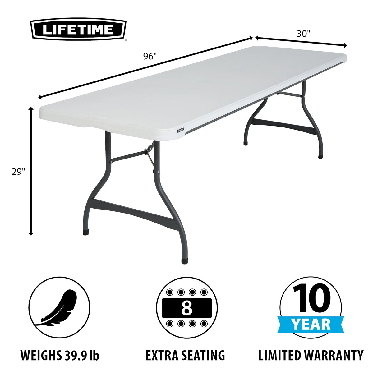 Lifetime Folding Table and Chair Set - Pack of 108 - image 2