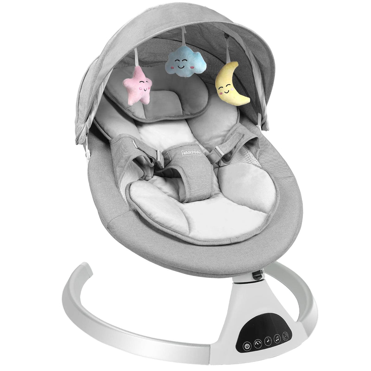 HARPPA Electric Baby Swing for Infants to Toddler with 5 Speed - image 1