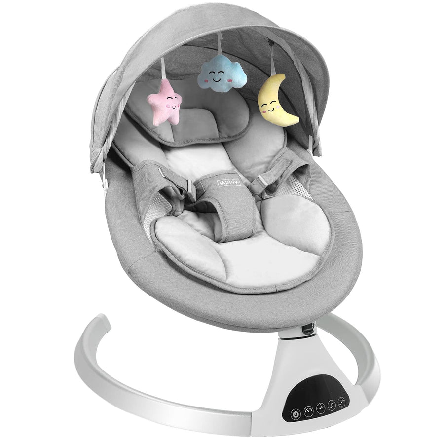 HARPPA Electric Baby Swing for Infants to Toddler with 5 Speed - image 1