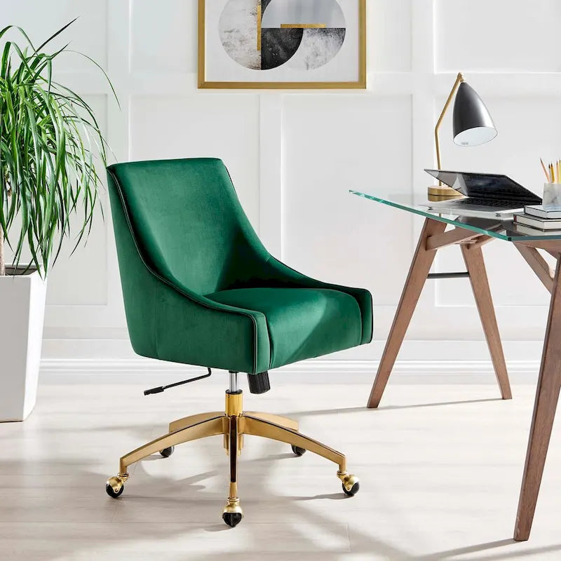 Discern Velvet Performance Office Chair - image 11