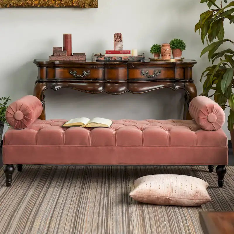 Lewis Bolster Arm Entryway Seat - image 6