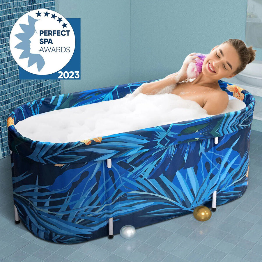 De-Stress 2023 Large Portable Folding Soaking Bathtub For Adults - image 1