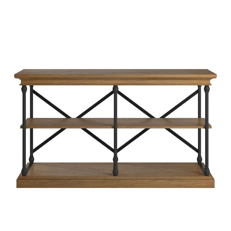 iNSPIRE Q Artisan Barnstone Iron and Wood Entryway Console Table - image 21