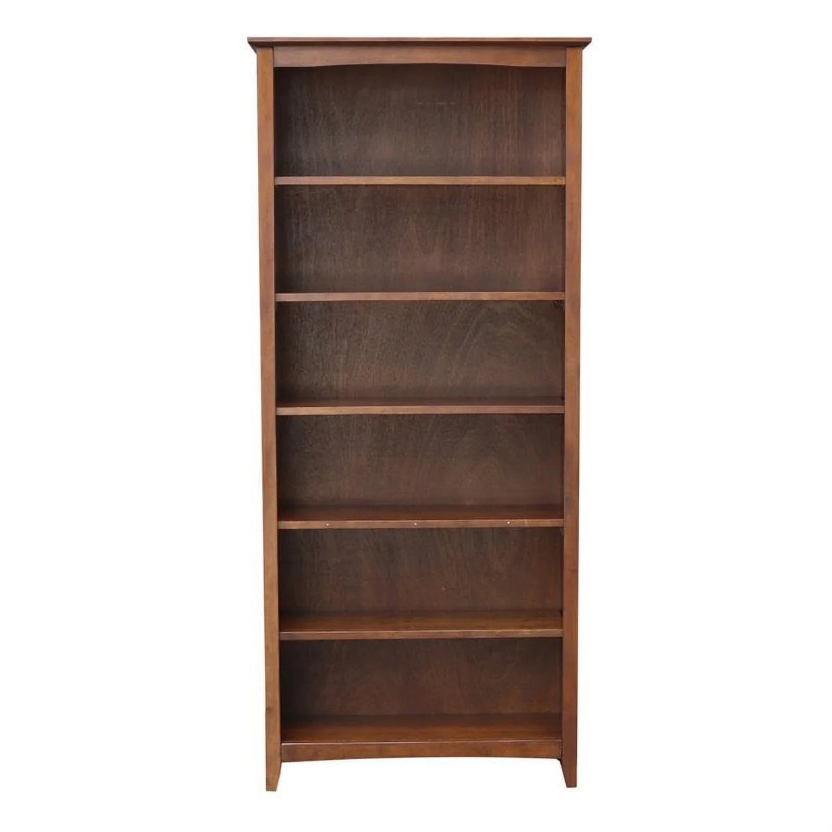 International Concepts Solid Wood Shaker Bookcase, 72 in H - image 12