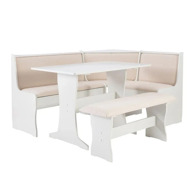 Sedley Farmhouse Nook Dining Set with Storage - image 22