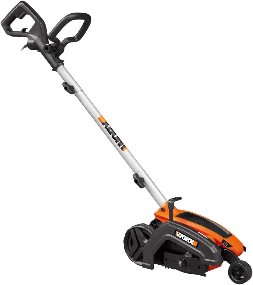 WORX WG896 12 Amp 7.5 Inch Electric Lawn Edger & Trencher, Orange and Black - image 2