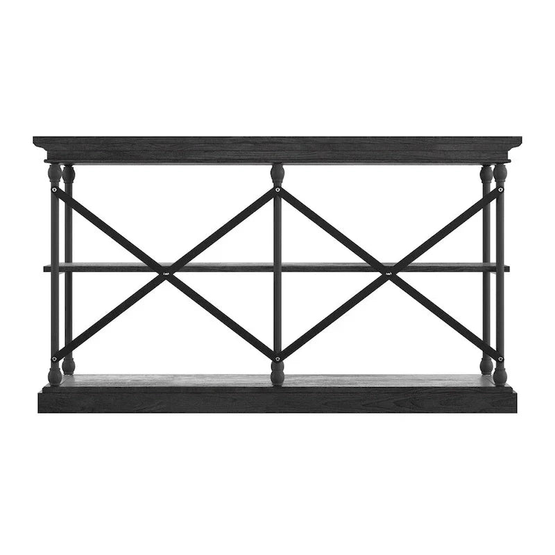 iNSPIRE Q Artisan Barnstone Iron and Wood Entryway Console Table - image 26