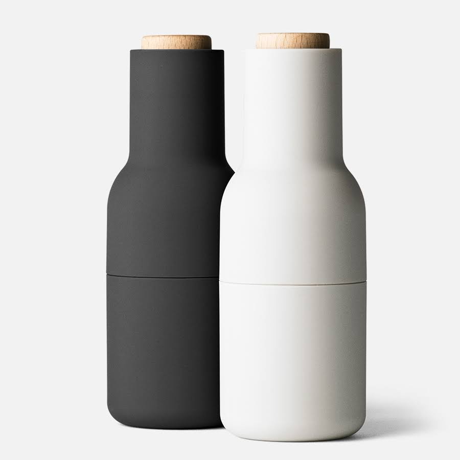 Menu Small Bottle Grinder, Ash/Carbon - 2 pack - image 1