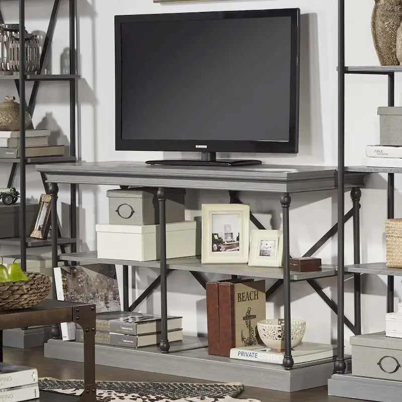 iNSPIRE Q Artisan Barnstone Iron and Wood Entryway Console Table - image 7