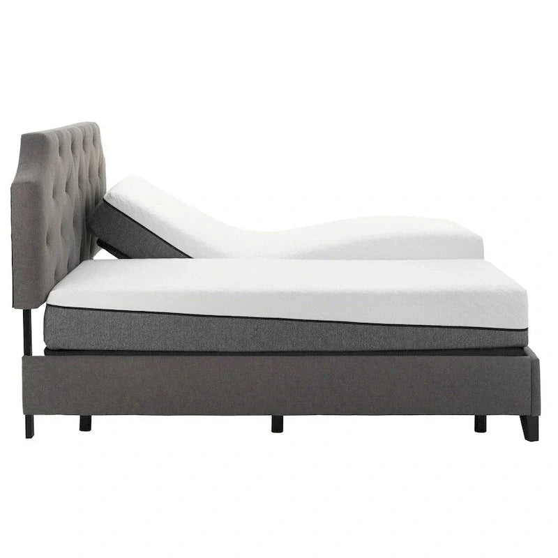 Sleep Zone Huntington 10-Inch Memory Foam Mattress with Z150 Adjustable Base Bundle - image 4
