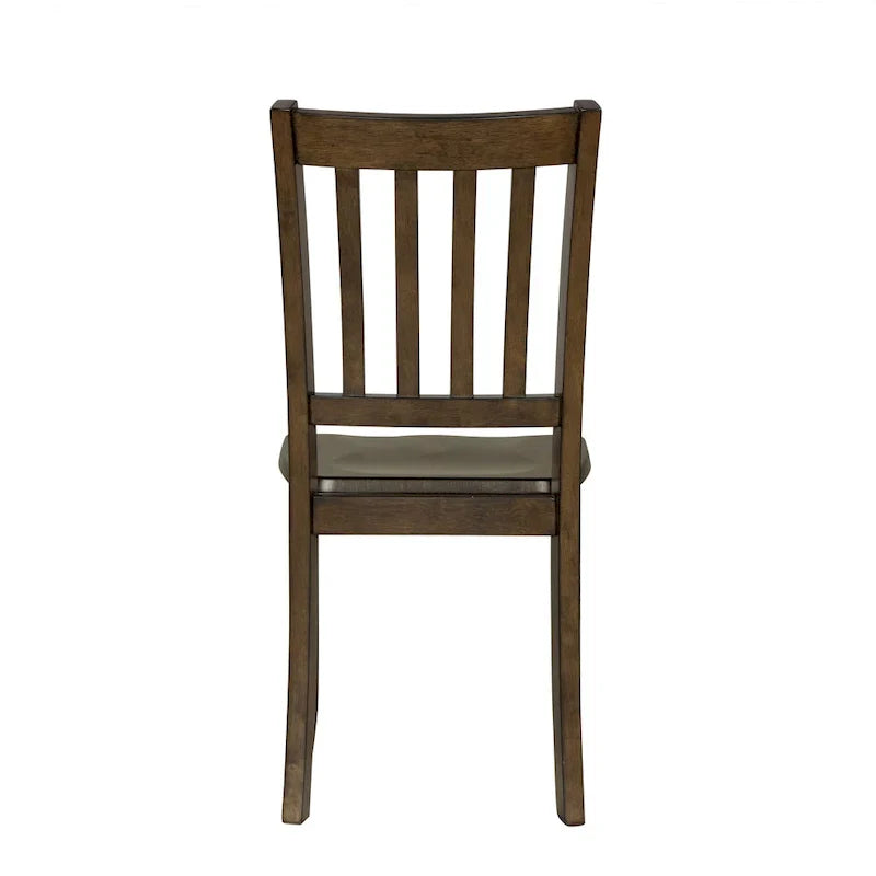 Denhour DH Basic Traditional Solid Wood 5-Piece Dining Set - image 28