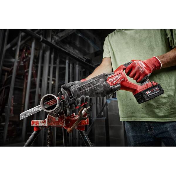 M18 FUEL 18-Volt Lithium-Ion Brushless Cordless Combo Kit (5-Tool) with 1/2 in. Impact Wrench with Friction Ring - image 9