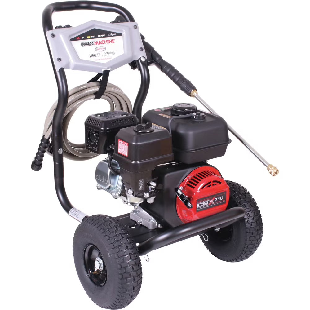 3400 Psi at 2.5 GPM with OEM Technologies? Axial Cam Pump Cold Water Gas Pressure Washer - image 1