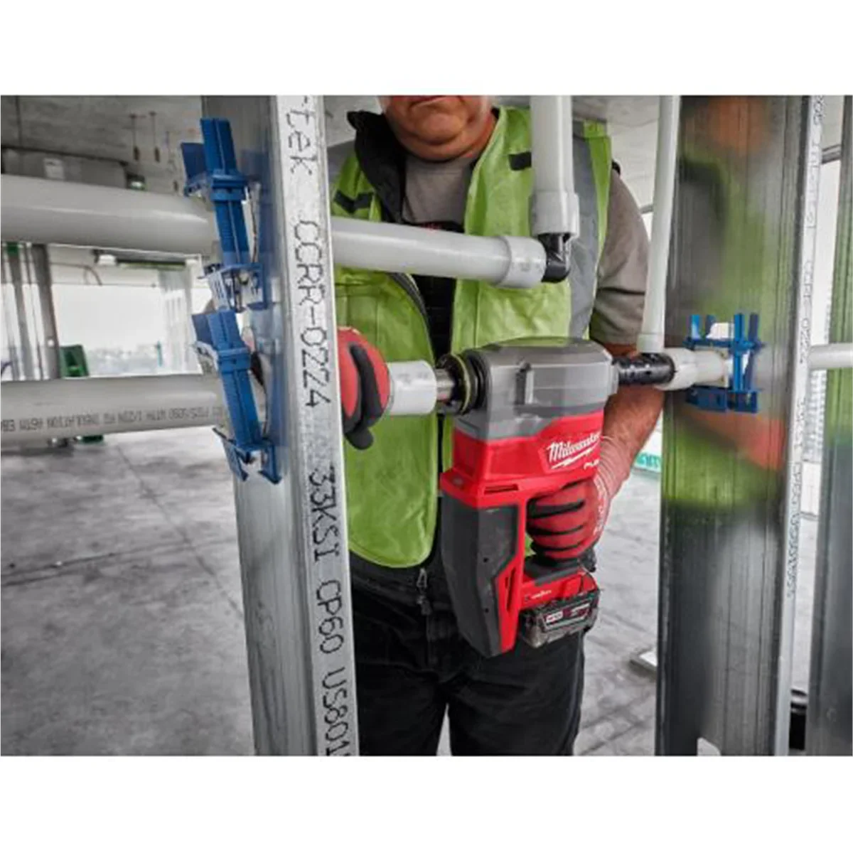 Milwaukee Tool M18 FUEL 2" ProPEX Expander Kit w/ ONE-KEY with 1 1/4"-2" Expander Heads - image 7