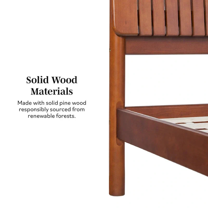 Modern King Bed with Slatted Headboard by Middlebrook Designs - image 23