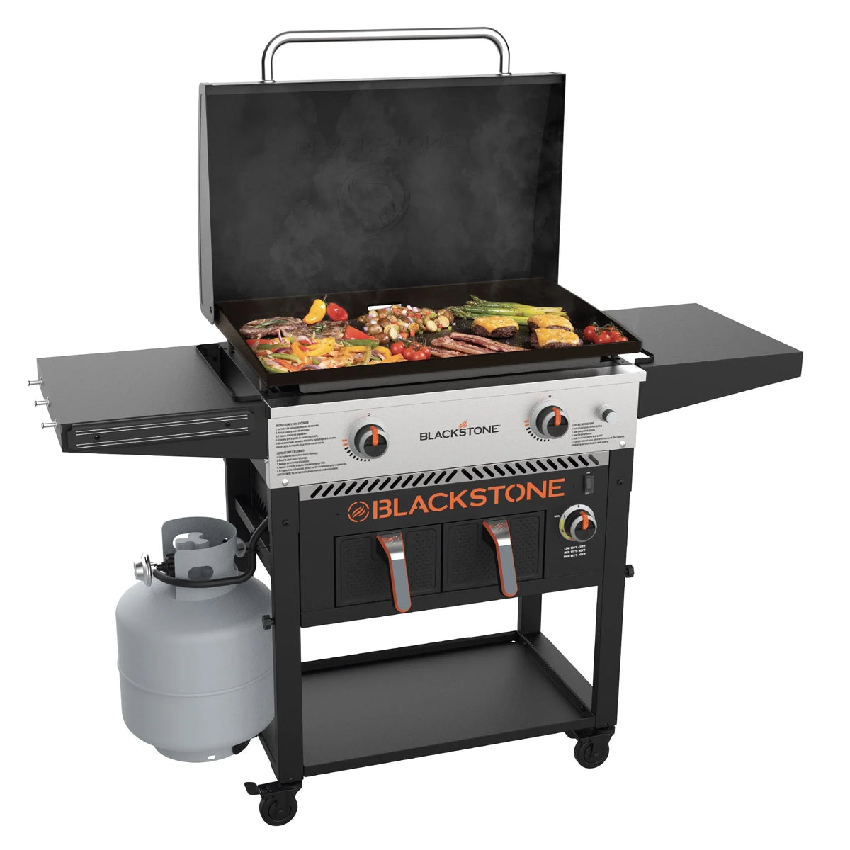 Blackstone 2-Burner 28" Griddle with Air Fryer Combo - image 1
