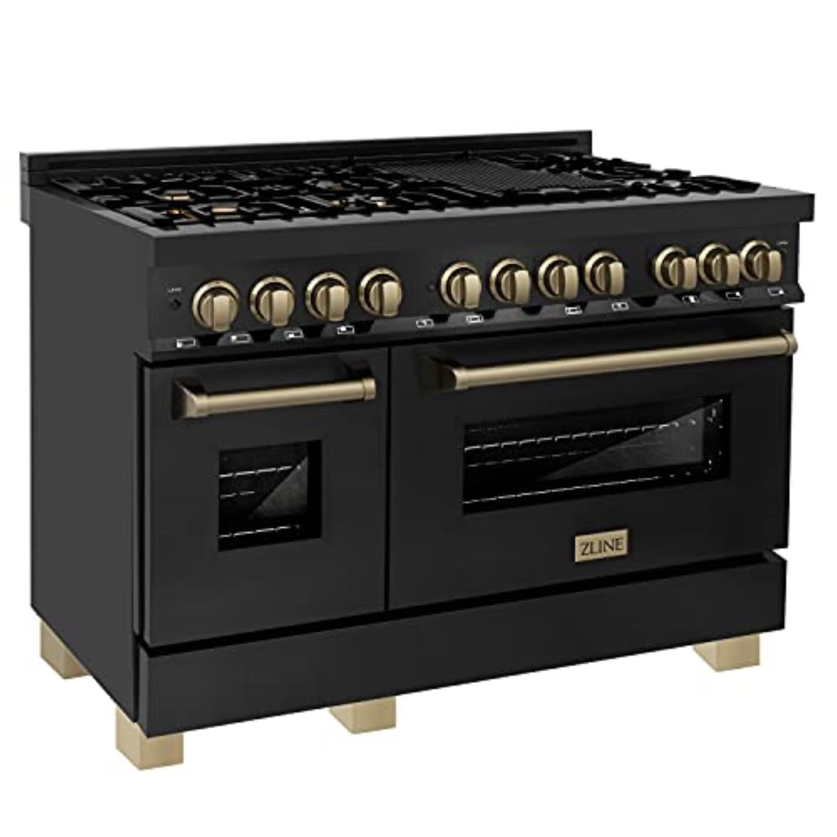 ZLINE KITCHEN AND BATH RABZ48CB professional gas range - image 1