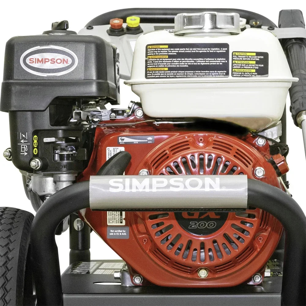 Simpson 61014 3500 PSI at 2.5 GPM HONDA GX200 with AAA AX300 Axial Cam Pump Cold Water Professional Gas Pressure Washer - image 5