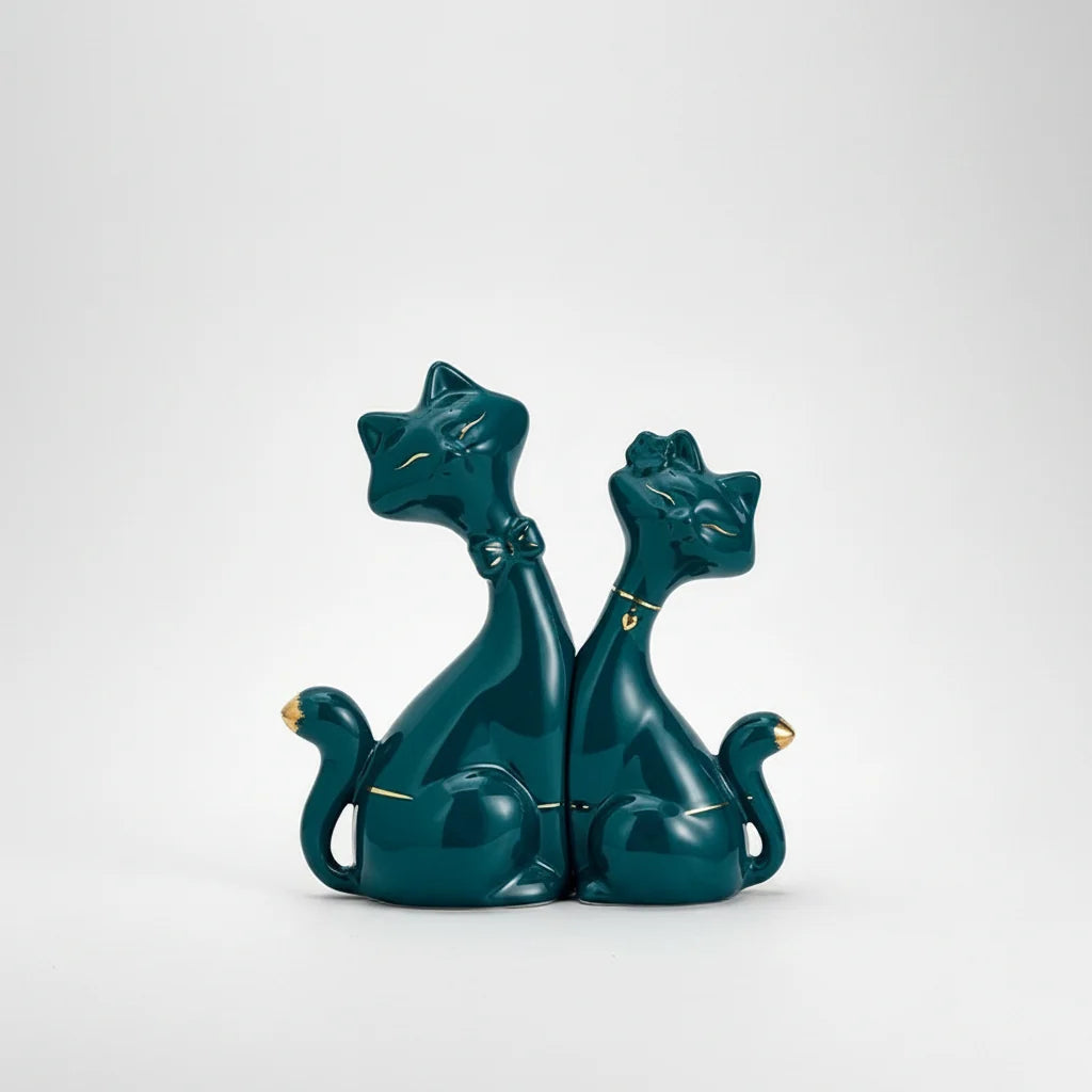 Dinevora Ceramic Cat Home Decor Figurine - image 6