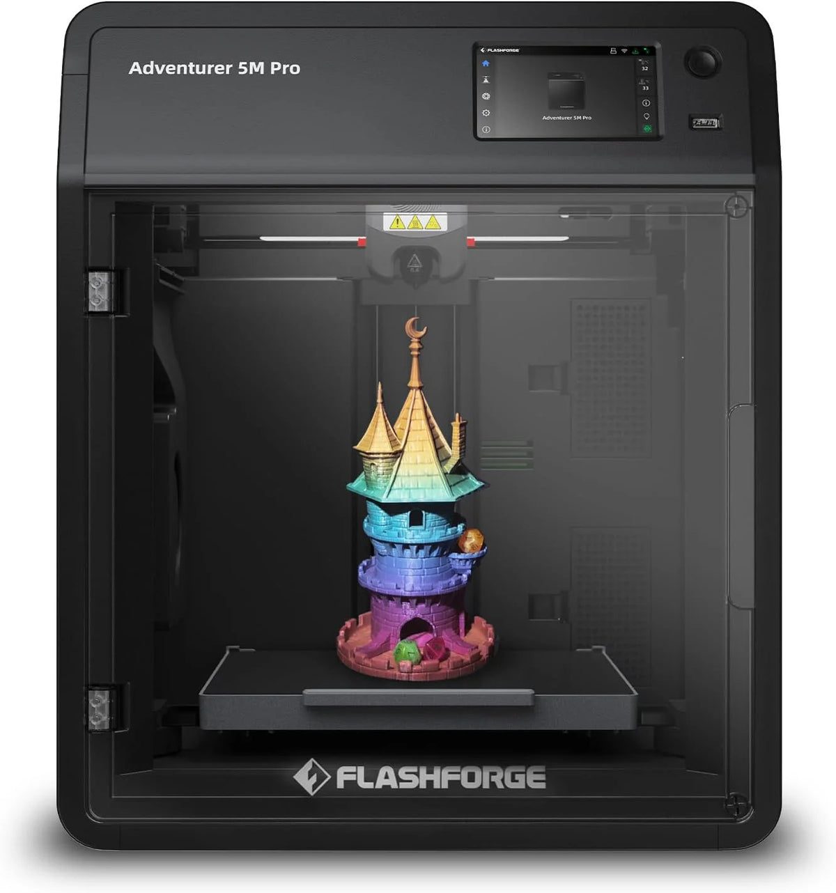 Adventurer 5M 3D Printer with Auto Leveling & High Speed - image 9