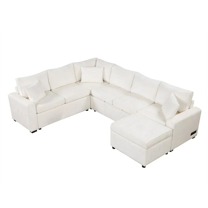Sectional Sofa Pull-out Sofa Bed Sleeper - image 28