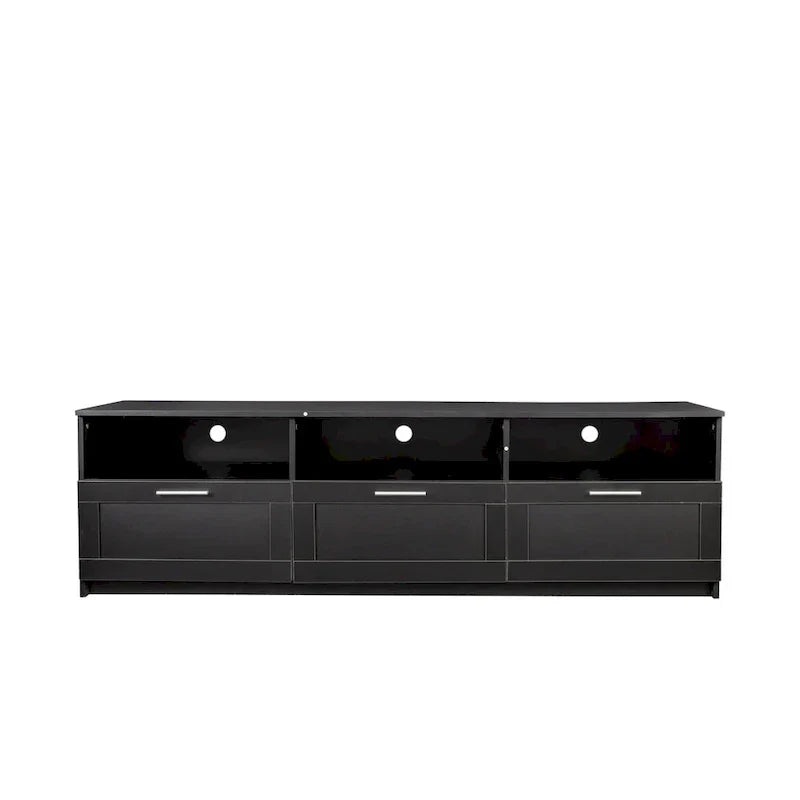 Contemporary 70.87" TV Cabinet with 3 Storage Drawers - Stylish Entertainment Center for Living Room - image 26