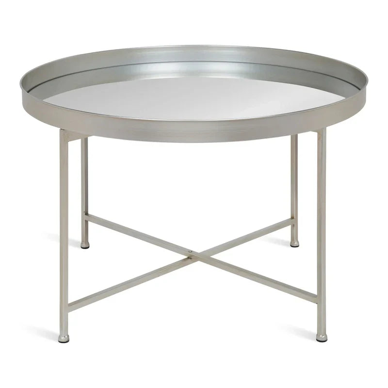 Kate and Laurel Celia 28.25-Inch Round Metal Coffee Table - image 42