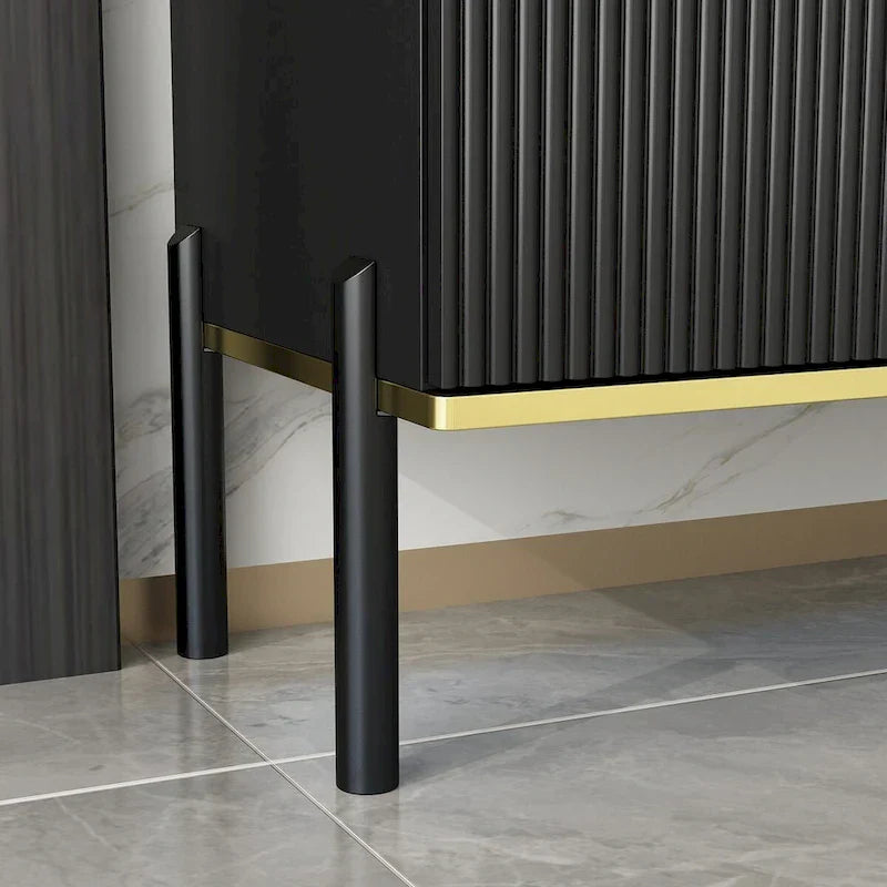 Pop-Up Door Sideboard Dresser Cabinet - Storage Console for TV - image 11