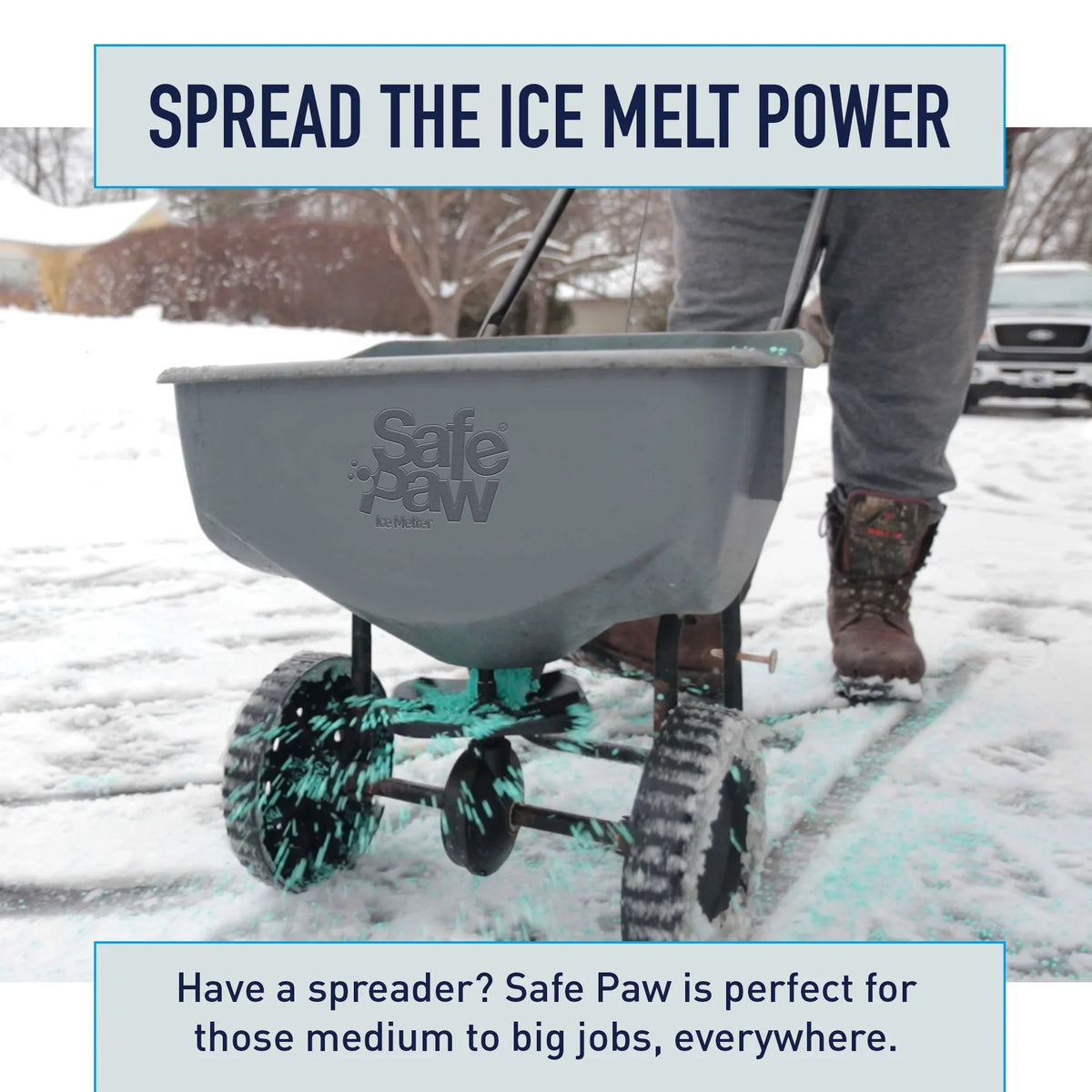 Safe Paw Pet Safe Ice Melt, 100% Salt and Chloride free with Traction Agent, Non-Toxic, Fast Acting, Lasts 3X Longer -C 35 Lbs - image 7