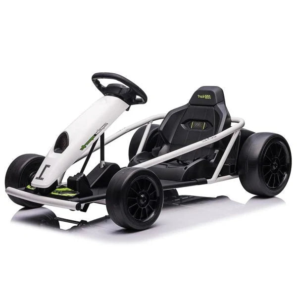 24V Electric Go-Kart for Kids Ages 8-12, Dual 300W Motors, 9Ah Battery - image 1