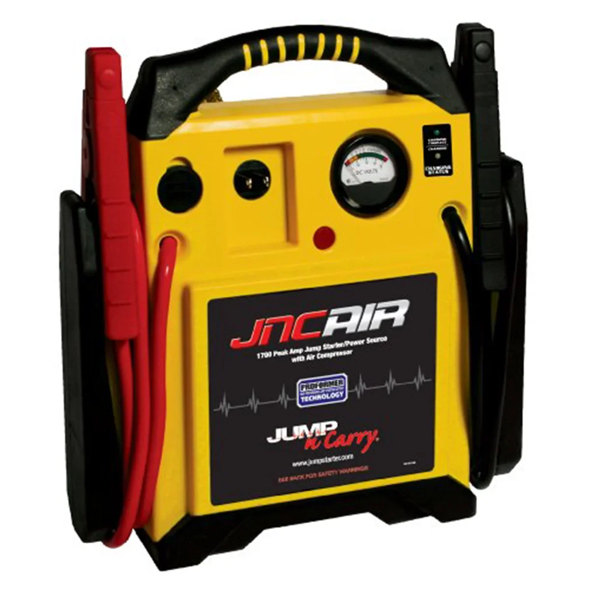 Clore Automotive Jump-N-Carry JNCAIR 1700 Peak Amp 12 Volt Jump Starter with Air System - image 4