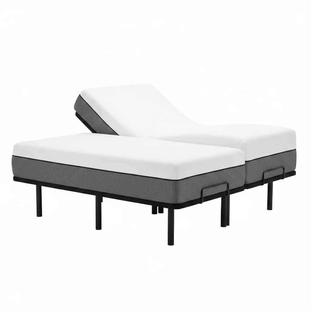 Sleep Zone Huntington 10-Inch Memory Foam Mattress with Z150 Adjustable Base Bundle - image 5