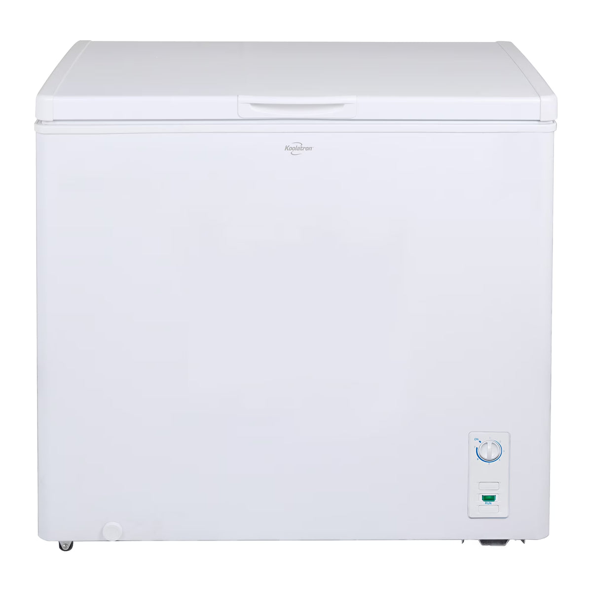 Koolatron Large Chest Freezer, 7.0 cu ft (195L),Manual Defrost Deep Freeze, Storage Basket, Space-Saving Flat Back, Stay-Open Lid, Front-Access Drain, White - image 1
