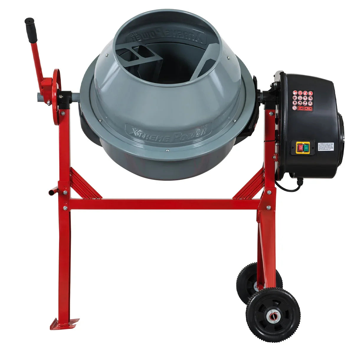 Cement Mixer 4cu ft 500W Portable Electric Concrete Mortar - image 2
