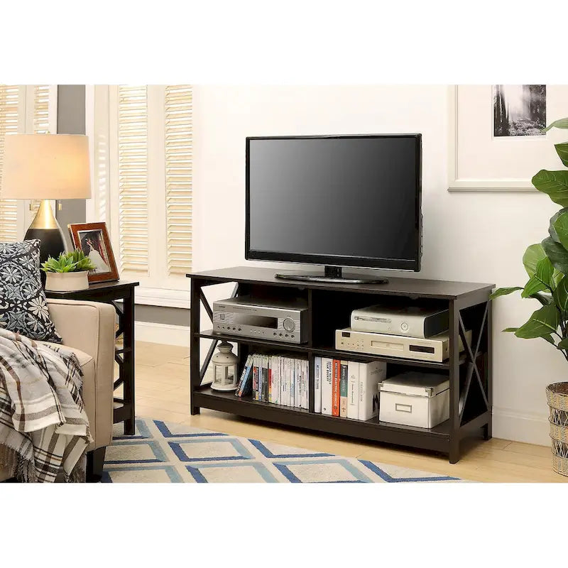 Oxford 55-Inch TV Stand with Shelves by Convenience Concepts - image 8