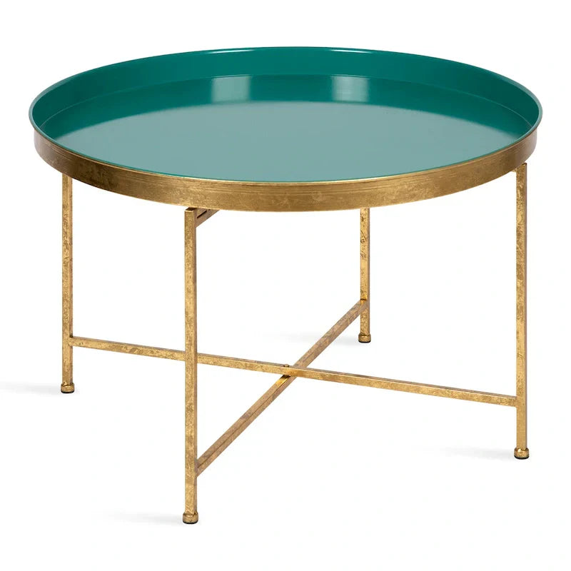 Kate and Laurel Celia 28.25-Inch Round Metal Coffee Table - image 36