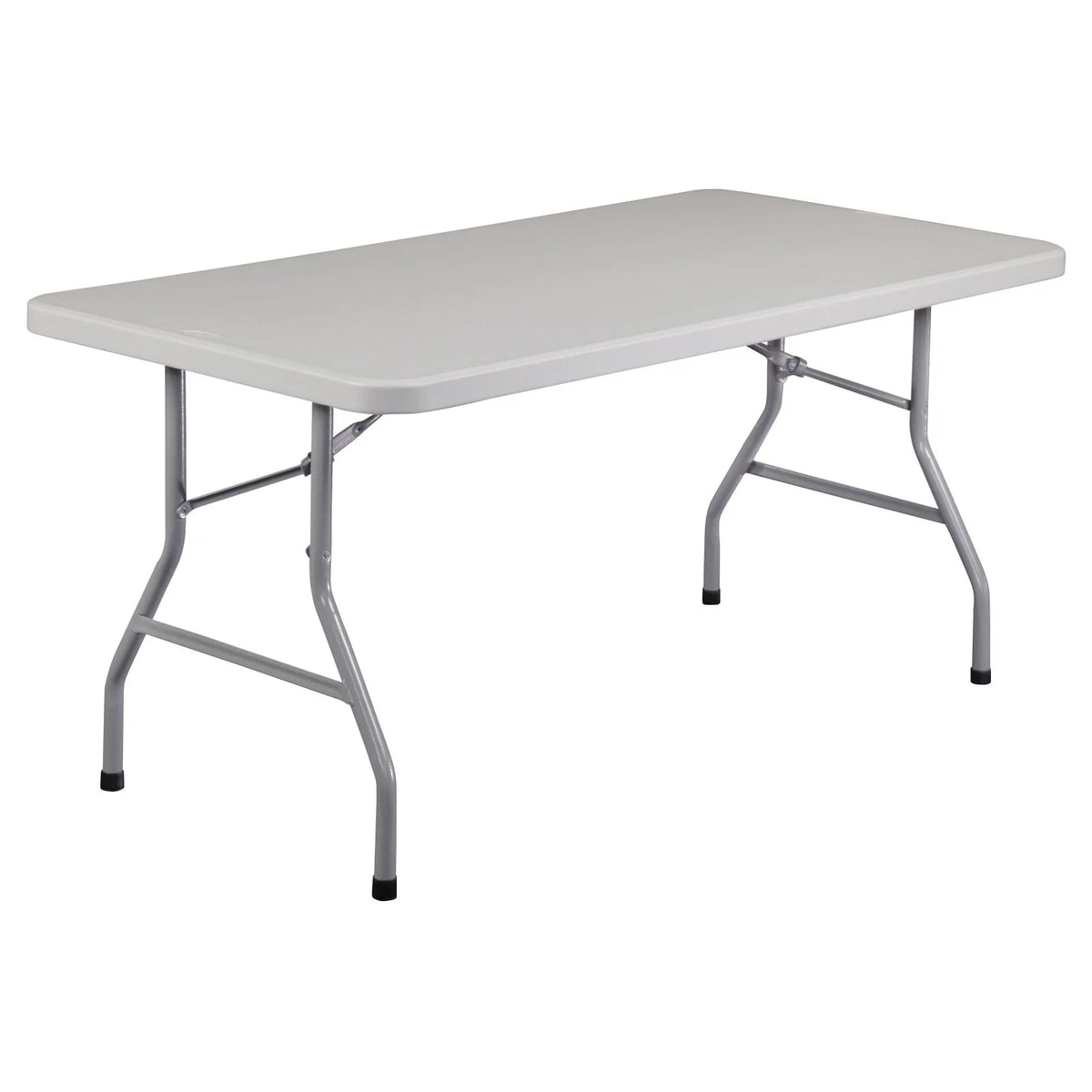 National Public Seating 30 x 72 Heavy Duty Folding Table, Speckled Gray - image 9