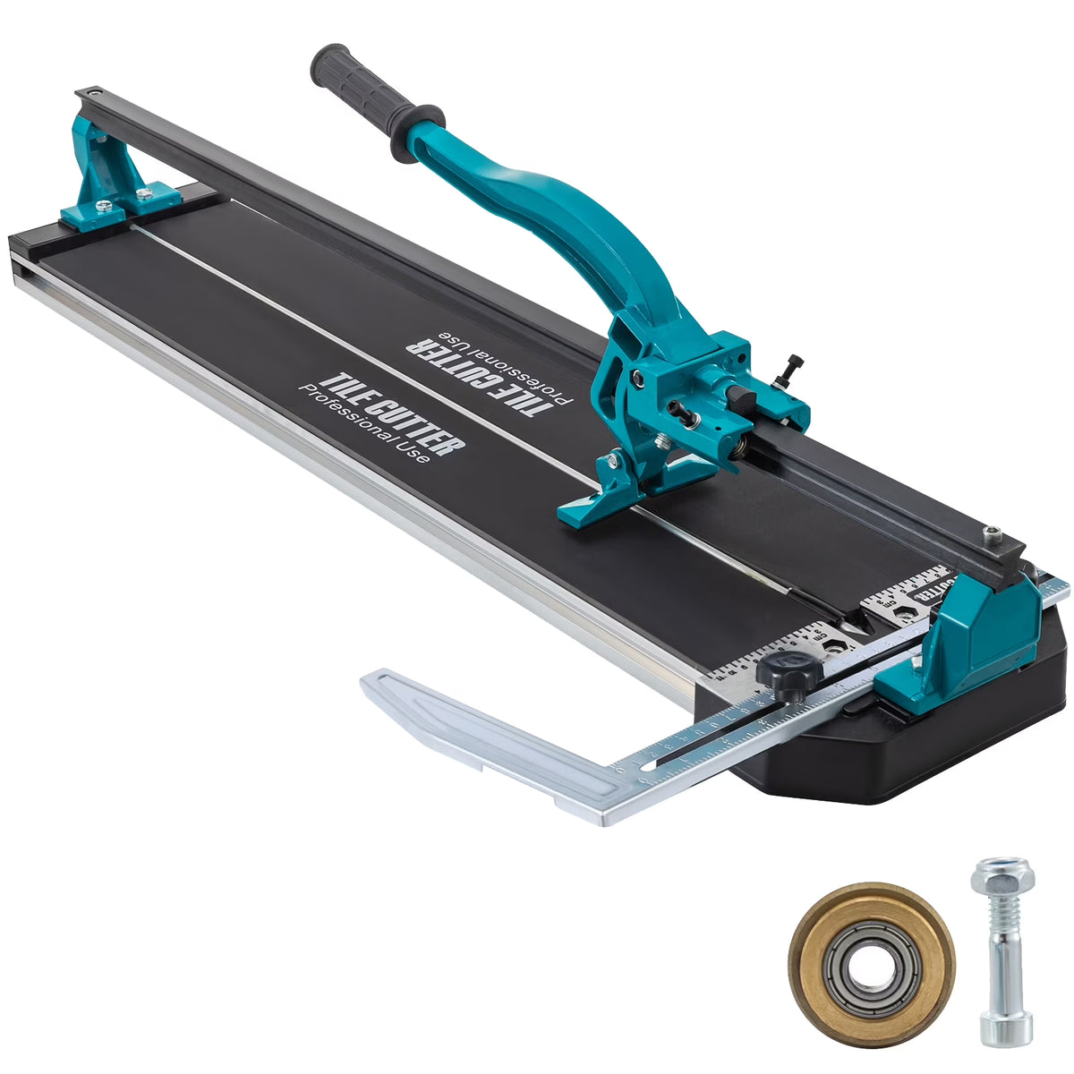 VEVOR Tile Cutter 31 Inch,Manual Tile Cutter Single Rail with Precise Laser Positioning, Alloy Cutter Wheel with Ergonomic Handle, Accurate Rulers - image 1